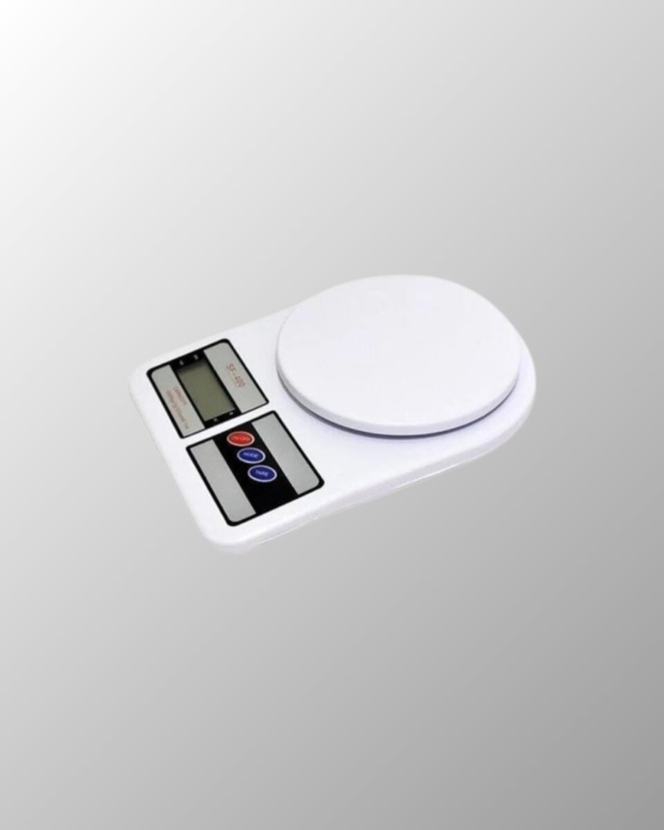 Beyaz Plastik Dijital Mutfak Tartısı – 24x16.8x1.5cm Beyaz Plastik Dijital Mutfak Tartısı – 24x16.8x1.5cm