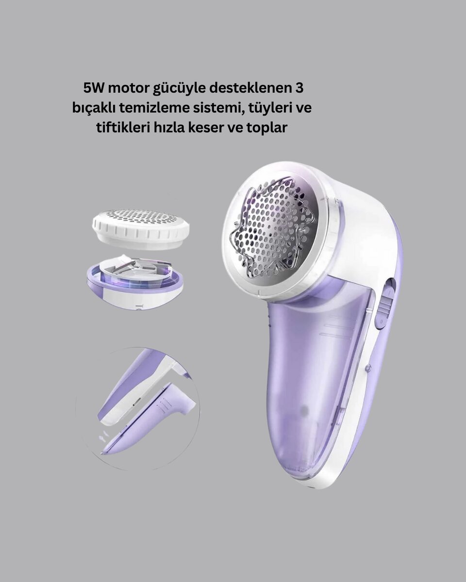 Pamuk Tiftik Tüy Temizleme Makinesi 5W – 3 Bıçaklı Sistem Pamuk Tiftik Tüy Temizleme Makinesi 5W – 3 Bıçaklı Sistem