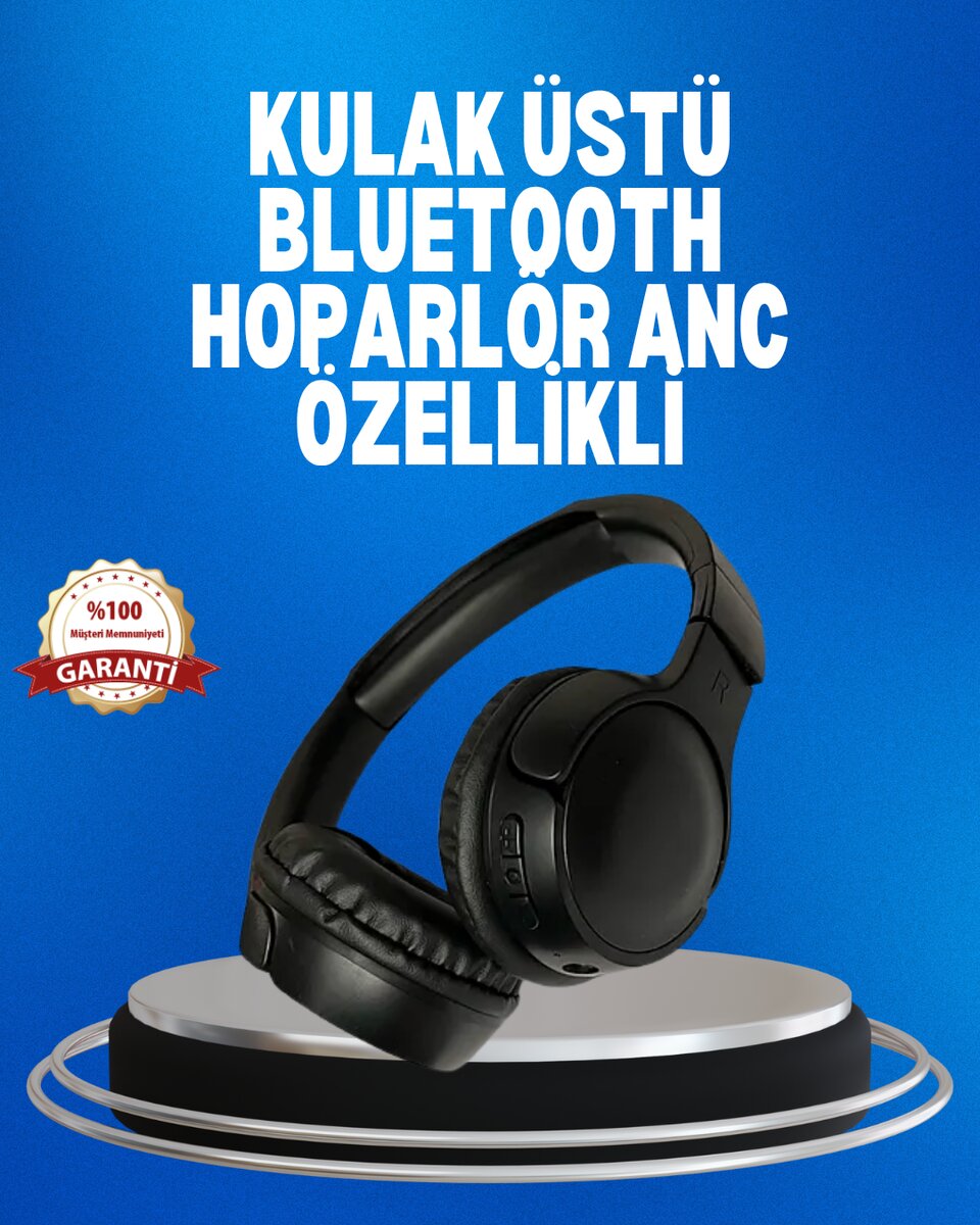 3.2 cm Sürücülü Ergonomik Kablosuz Kulaklık 3.2 cm Sürücülü Ergonomik Kablosuz Kulaklık