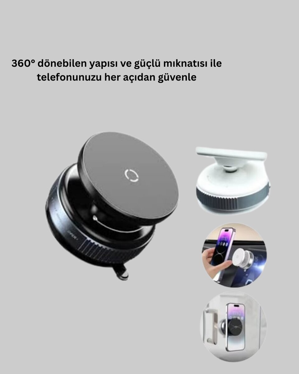 Güçlü Manyetik Araç Telefon Tutucu Evrensel Uyumluluk Güçlü Manyetik Araç Telefon Tutucu Evrensel Uyumluluk