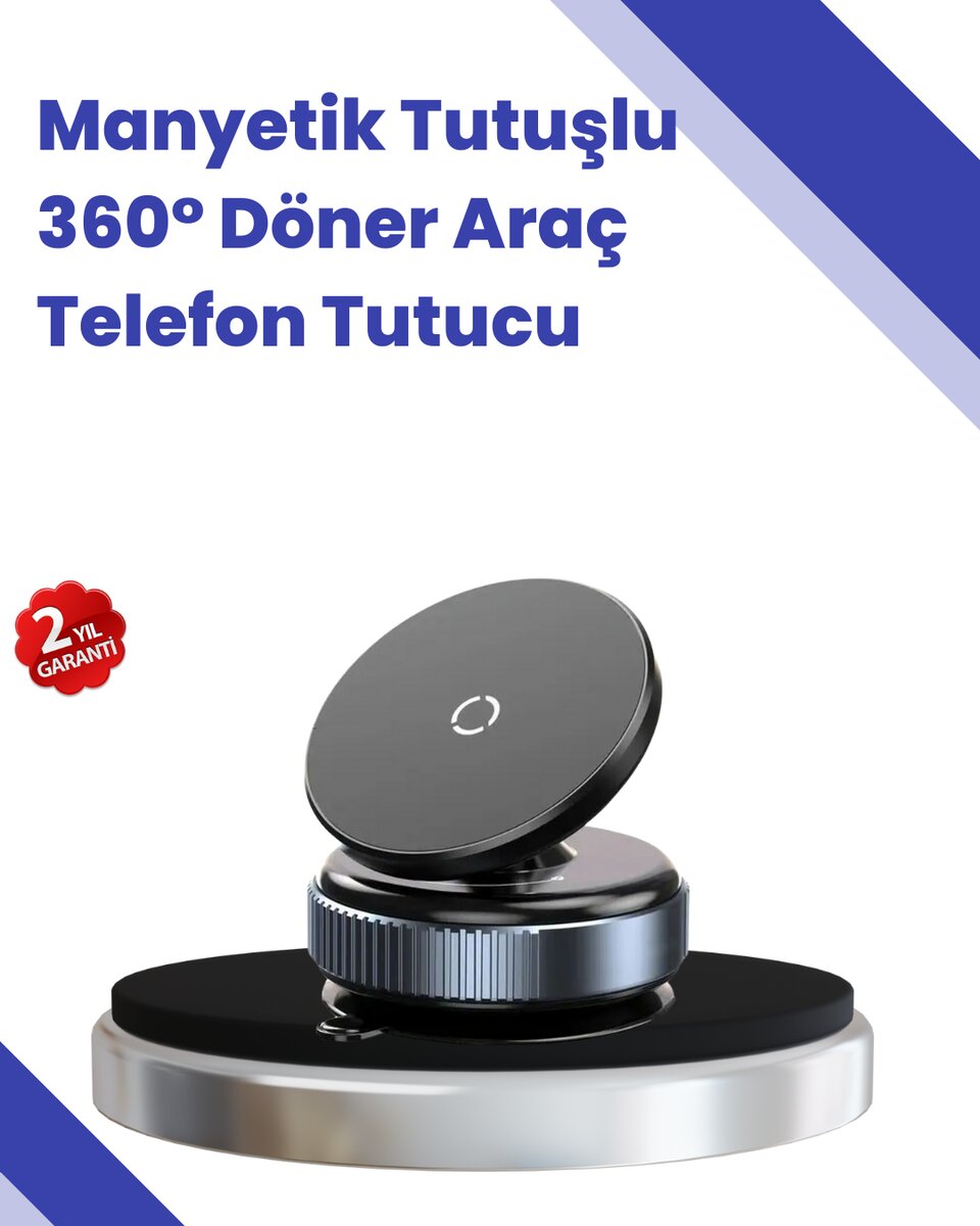 Araç İçi Telefon Tutucu Güçlü Manyetik Vakumlu Model Araç İçi Telefon Tutucu Güçlü Manyetik Vakumlu Model