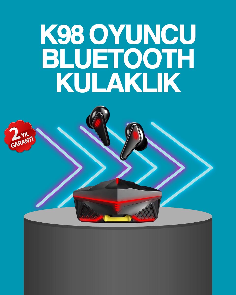 Kablosuz Bluetooth 5.0 Metal Kasa Gaming Kulaklık Kablosuz Bluetooth 5.0 Metal Kasa Gaming Kulaklık