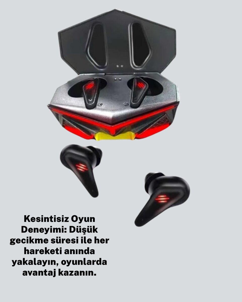 Led Işıklı Kablosuz Bluetooth 5.0 Gaming Kulaklık