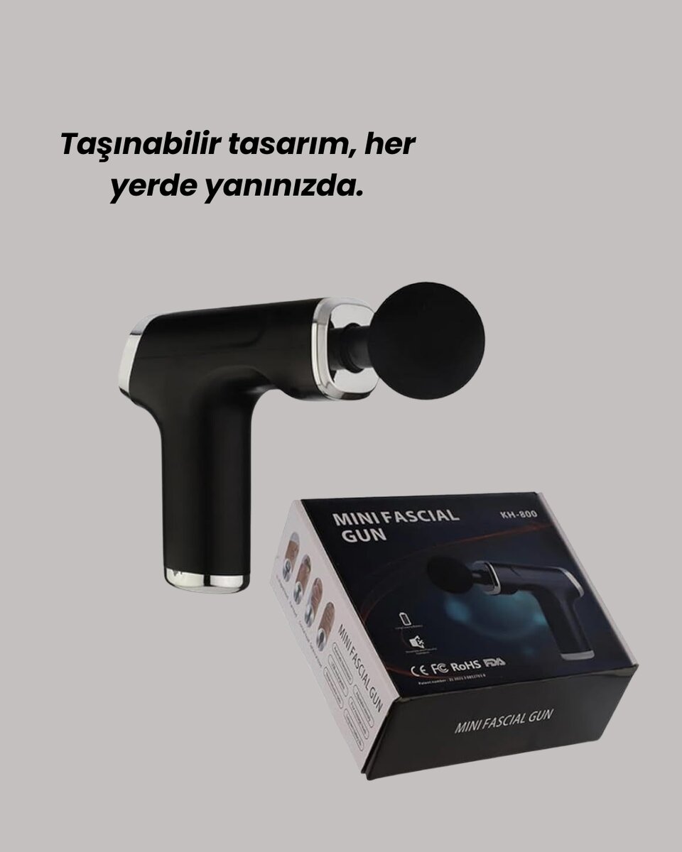 Sessiz Çalışan Taşınabilir Kas Masaj Aleti Sessiz Çalışan Taşınabilir Kas Masaj Aleti