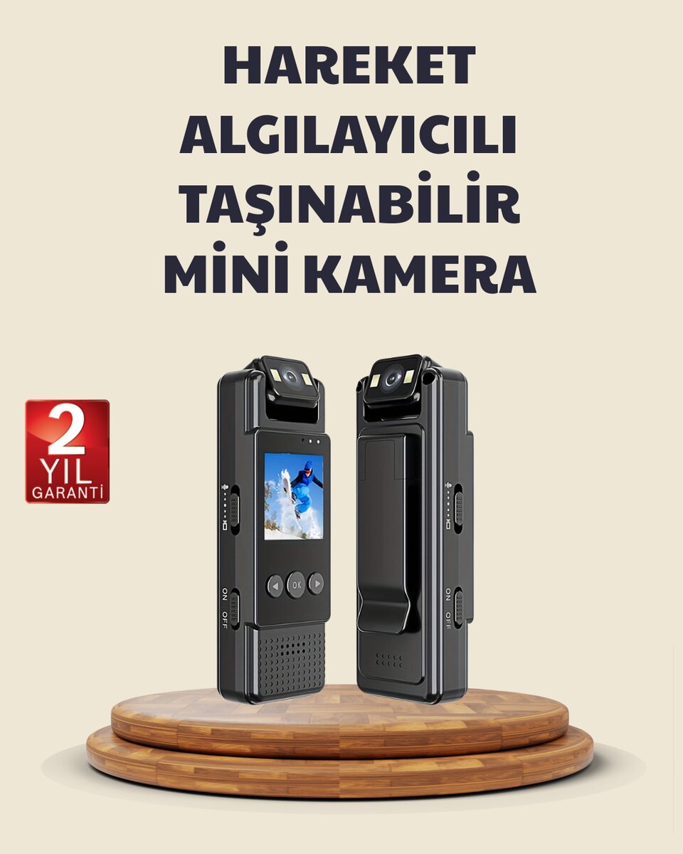 128GB Destekli Hareket Algılamalı Mini Kamera 128GB Destekli Hareket Algılamalı Mini Kamera