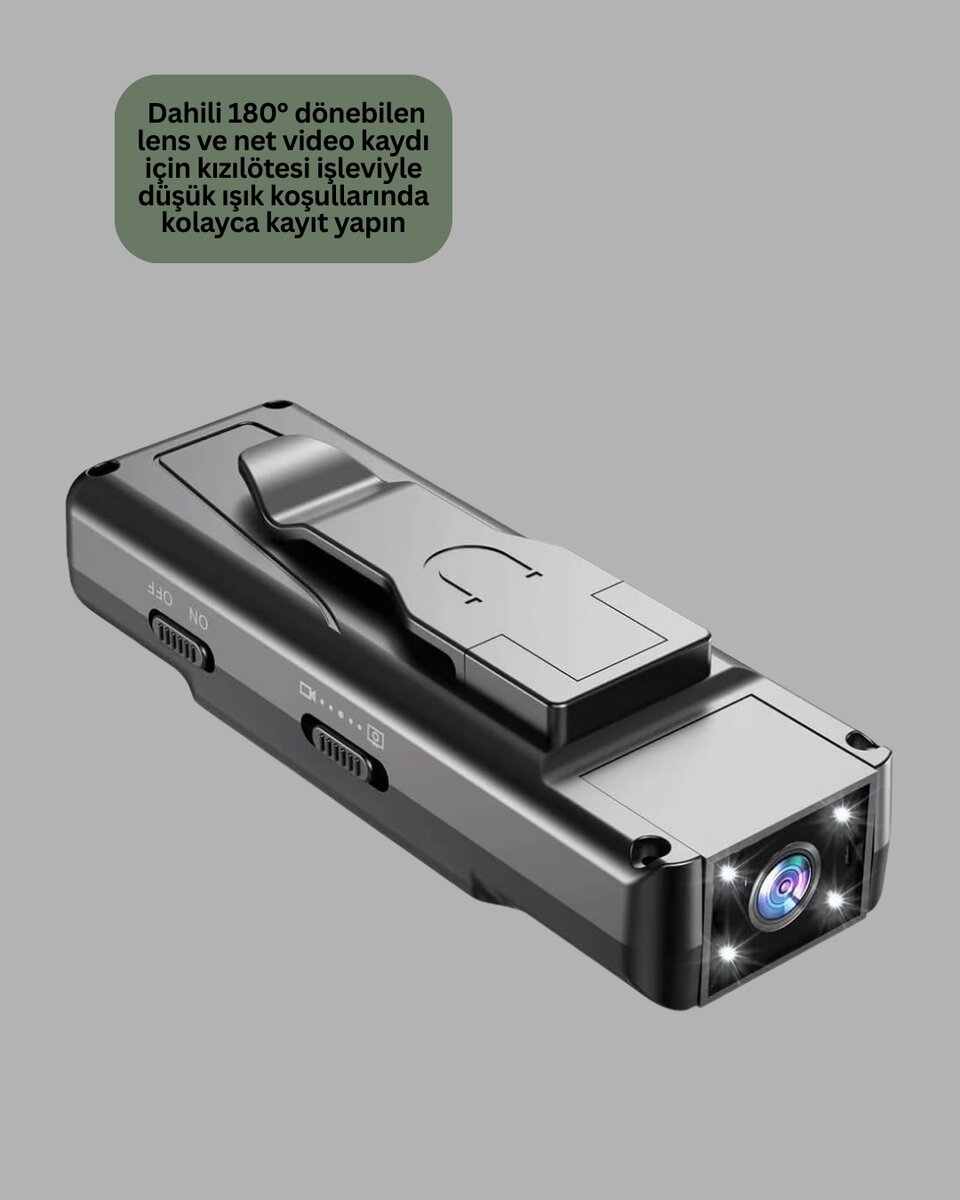 Mini Kamera 1080P Full HD Döner Lens Taşınabilir Mini Kamera 1080P Full HD Döner Lens Taşınabilir
