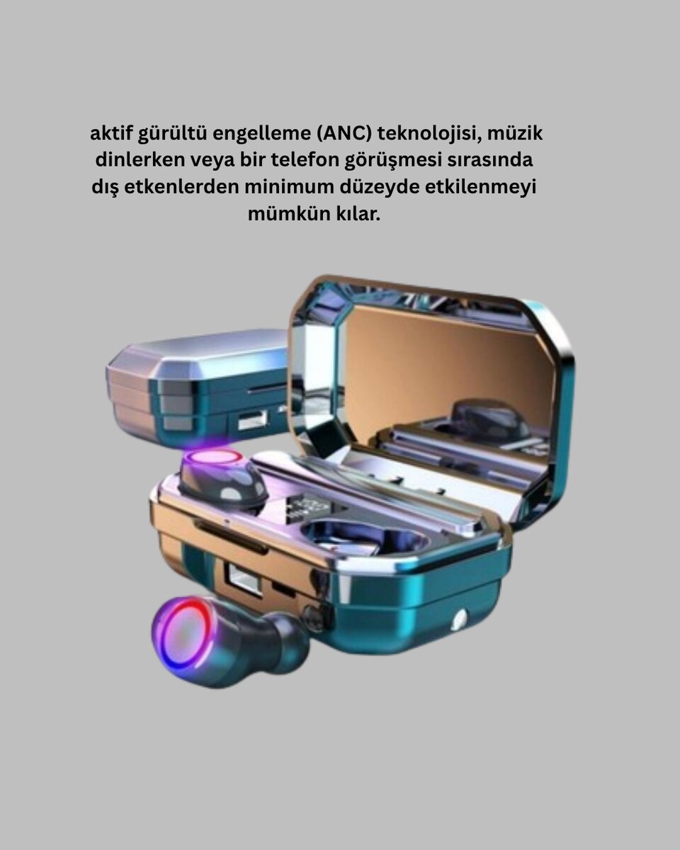 Uzun Pil Ömürlü Kablosuz Kulaklık – 4 Saat Kesintisiz Kullanım Uzun Pil Ömürlü Kablosuz Kulaklık – 4 Saat Kesintisiz Kullanım