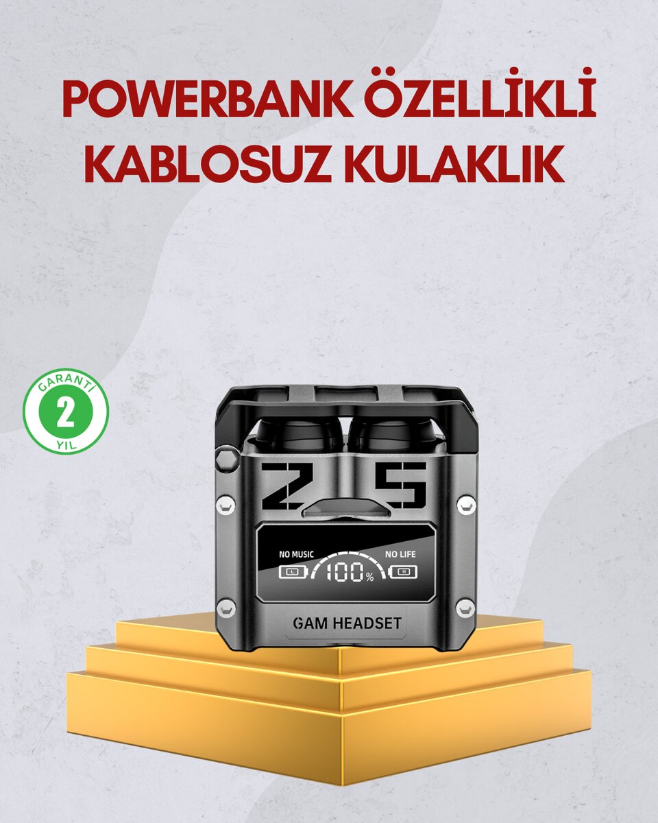 Bluetooth 5.0 Kulak İçi Kulaklık Mikrofonlu Kablosuz Model Bluetooth 5.0 Kulak İçi Kulaklık Mikrofonlu Kablosuz Model
