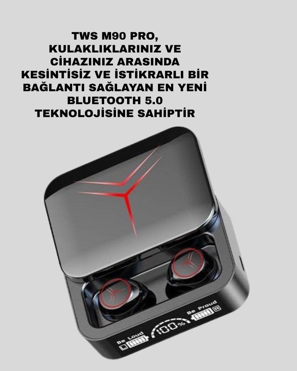 Kristal Ses Kaliteli Bluetooth Kulaklık – Android ve iOS Uyumlu Kristal Ses Kaliteli Bluetooth Kulaklık – Android ve iOS Uyumlu