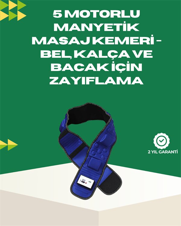 Ayarlanabilir Hız ve Titreşim Modlarına Sahip Manyetik Masaj ve Zayıflama Kemeri Ayarlanabilir Hız ve Titreşim Modlarına Sahip Manyetik Masaj ve Zayıflama Kemeri