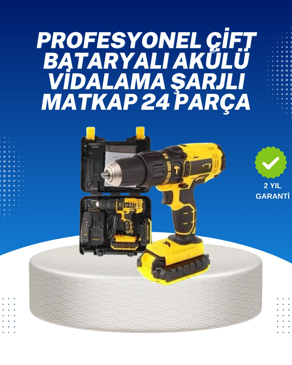 Ev ve Atölye İçin 12V Akülü Matkap | Plastik Mandren ve Metal Şanzıman Ev ve Atölye İçin 12V Akülü Matkap | Plastik Mandren ve Metal Şanzıman