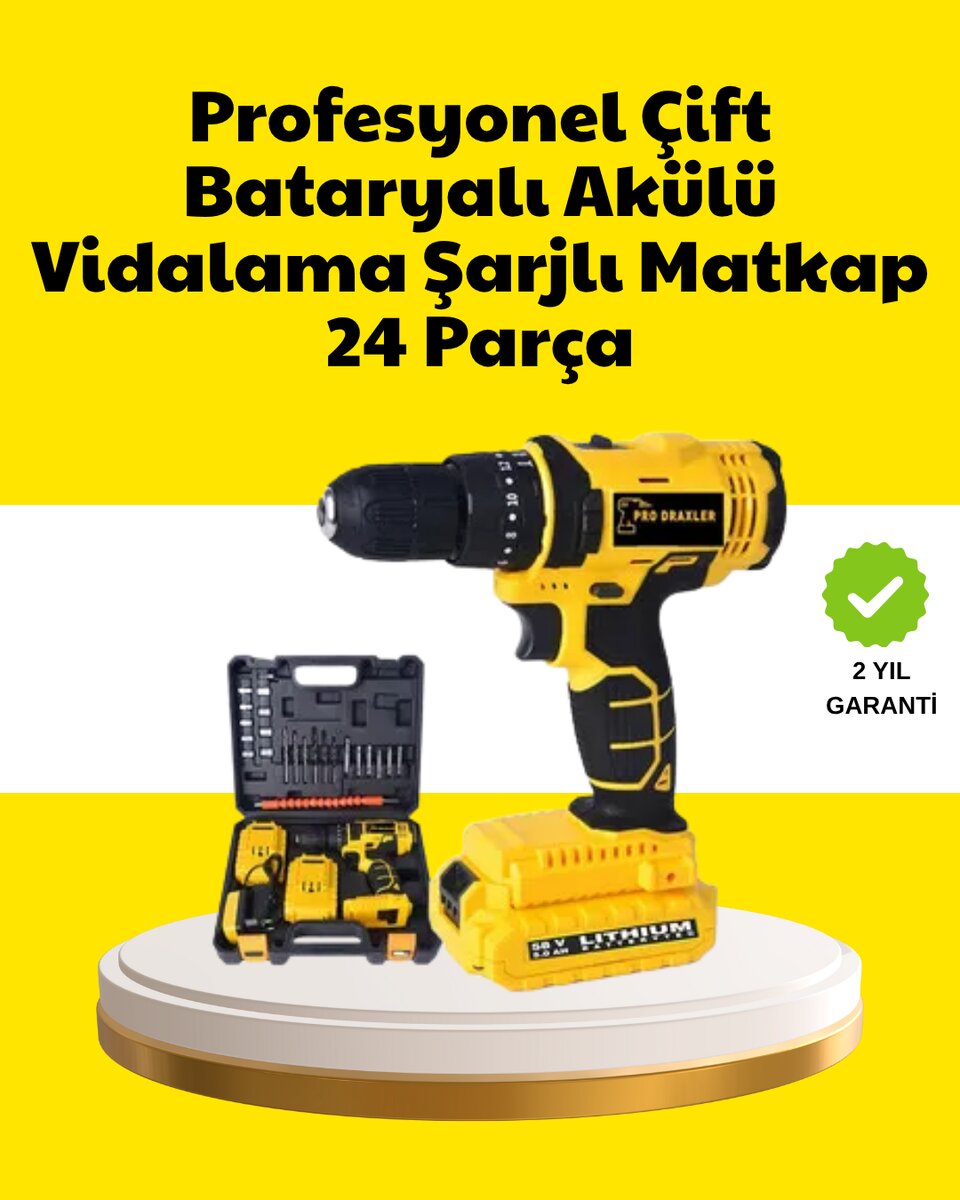 Çift Bataryalı 12V Akülü Matkap | 10 mm Metal, 20 mm Ahşap Delme Kapasitesi Çift Bataryalı 12V Akülü Matkap | 10 mm Metal, 20 mm Ahşap Delme Kapasitesi