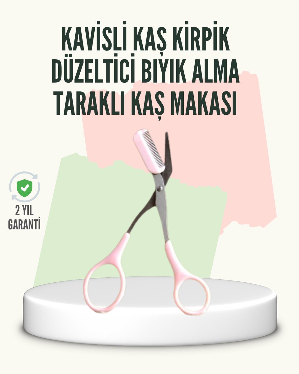 İnce Uçlu Çok Amaçlı Kaş Makası İnce Uçlu Çok Amaçlı Kaş Makası