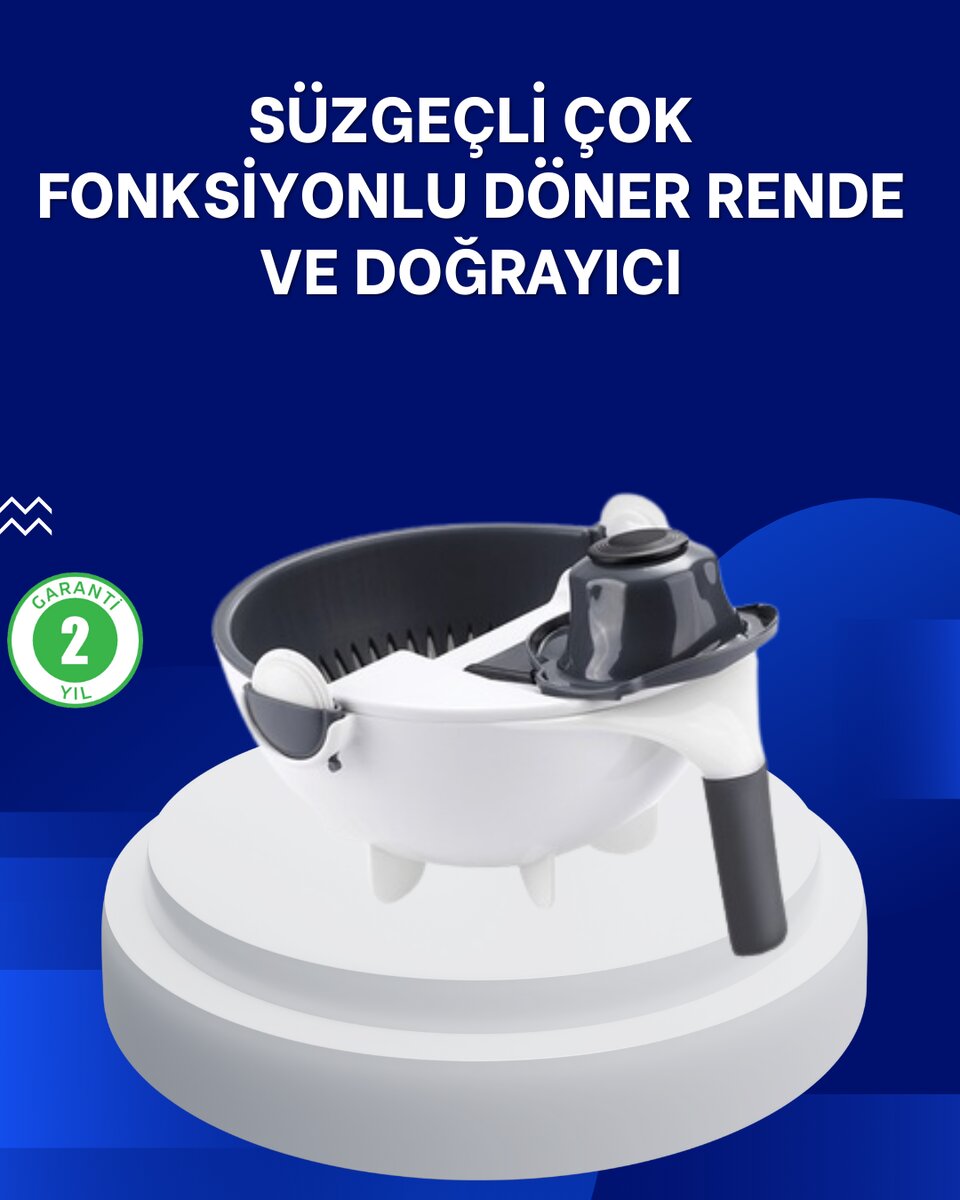 Mutfak İçin Pratik 5 Bıçaklı Rende ve Süzgeç Seti Mutfak İçin Pratik 5 Bıçaklı Rende ve Süzgeç Seti