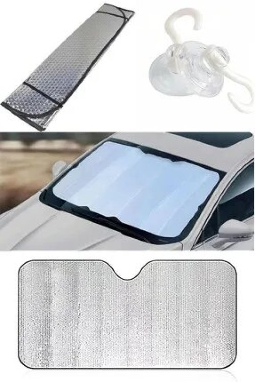 Araç Ön Cam Güneşlik UV ve Isı Koruma Katlanabilir Toyota Corolla Skoda Superb Dacia Duster Ford Focus Araç Ön Cam Güneşlik UV ve Isı Koruma Katlanabilir Toyota Corolla Skoda Superb Dacia Duster Ford Focus