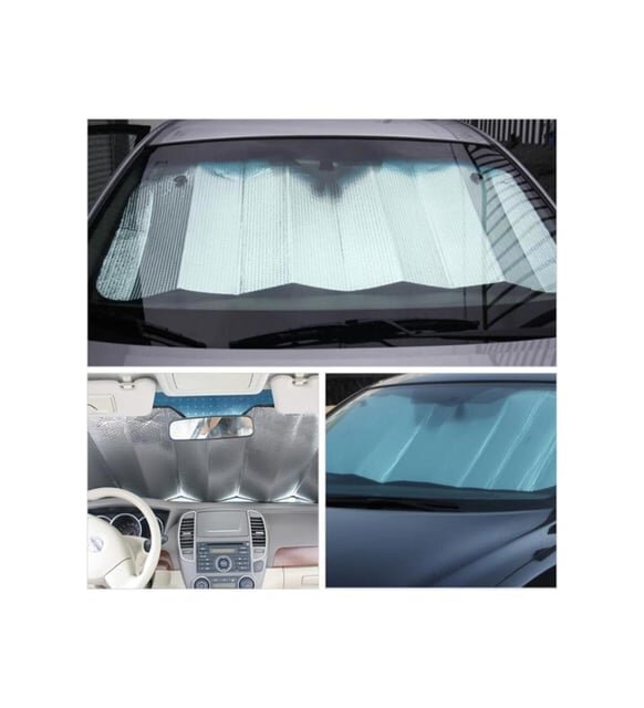Oto Ön Cam Güneşlik Katlanabilir UV Koruyucu Renault Megane Hyundai i20 Opel Astra Toyota Corolla