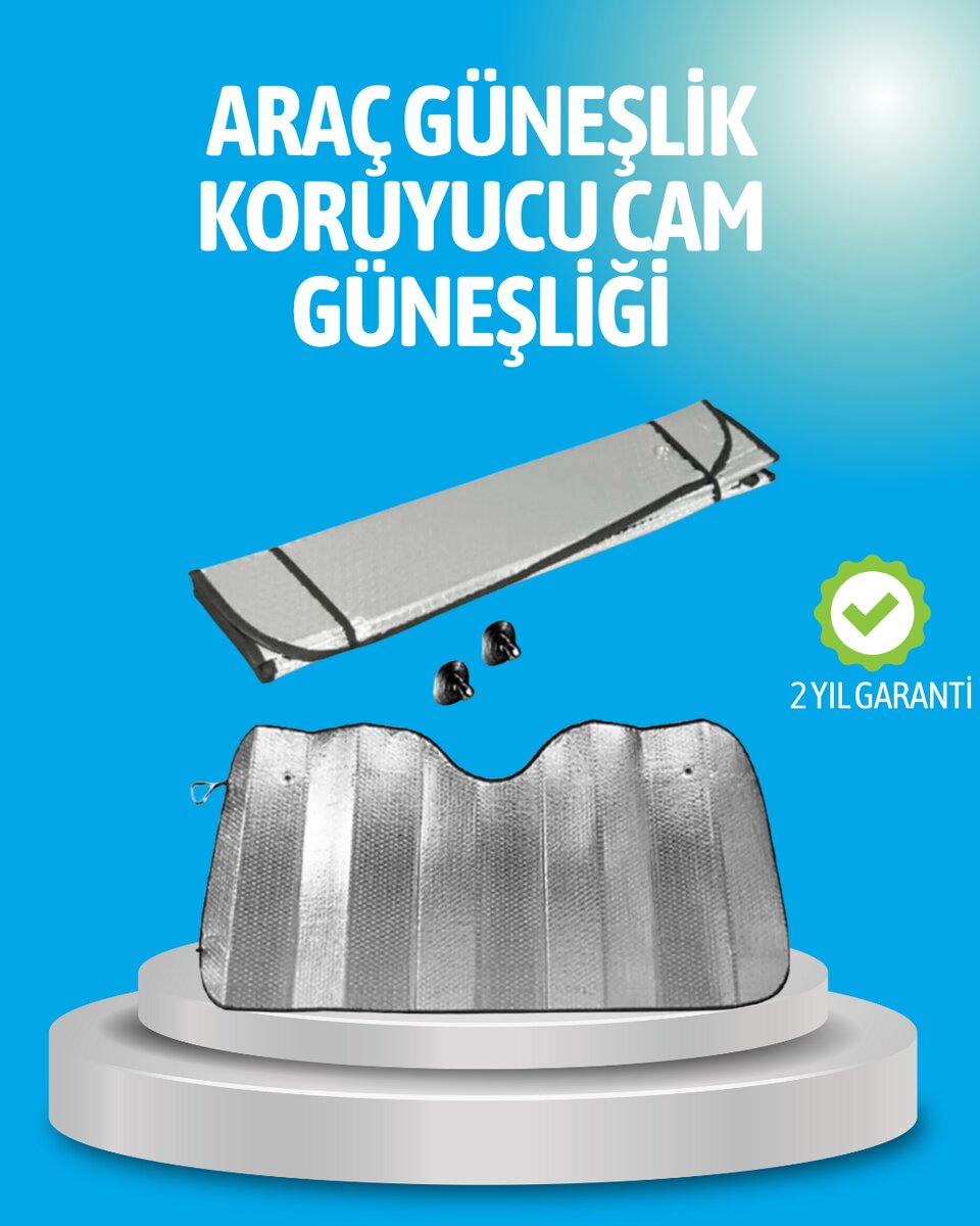 Gelişmiş Yansıtıcılı Katlanabilir Araç Güneşliği – Alüminyum & Süngerli İzolasyon Teknolojisi Gelişmiş Yansıtıcılı Katlanabilir Araç Güneşliği – Alüminyum & Süngerli İzolasyon Teknolojisi