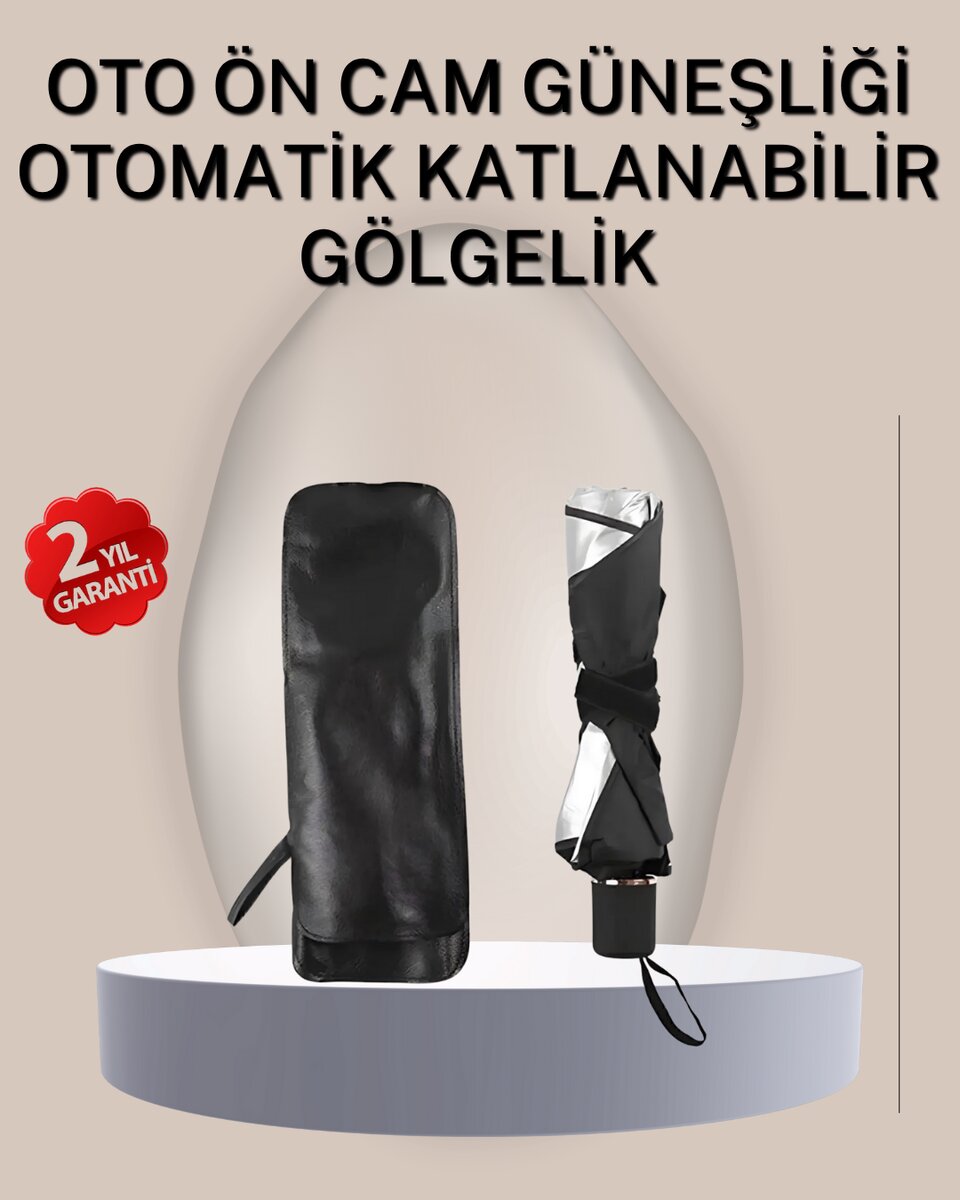 Dayanıklı UPE Alaşımlı Şemsiye Tipi Araç Güneşliği - Kolay Katlanır Dayanıklı UPE Alaşımlı Şemsiye Tipi Araç Güneşliği - Kolay Katlanır
