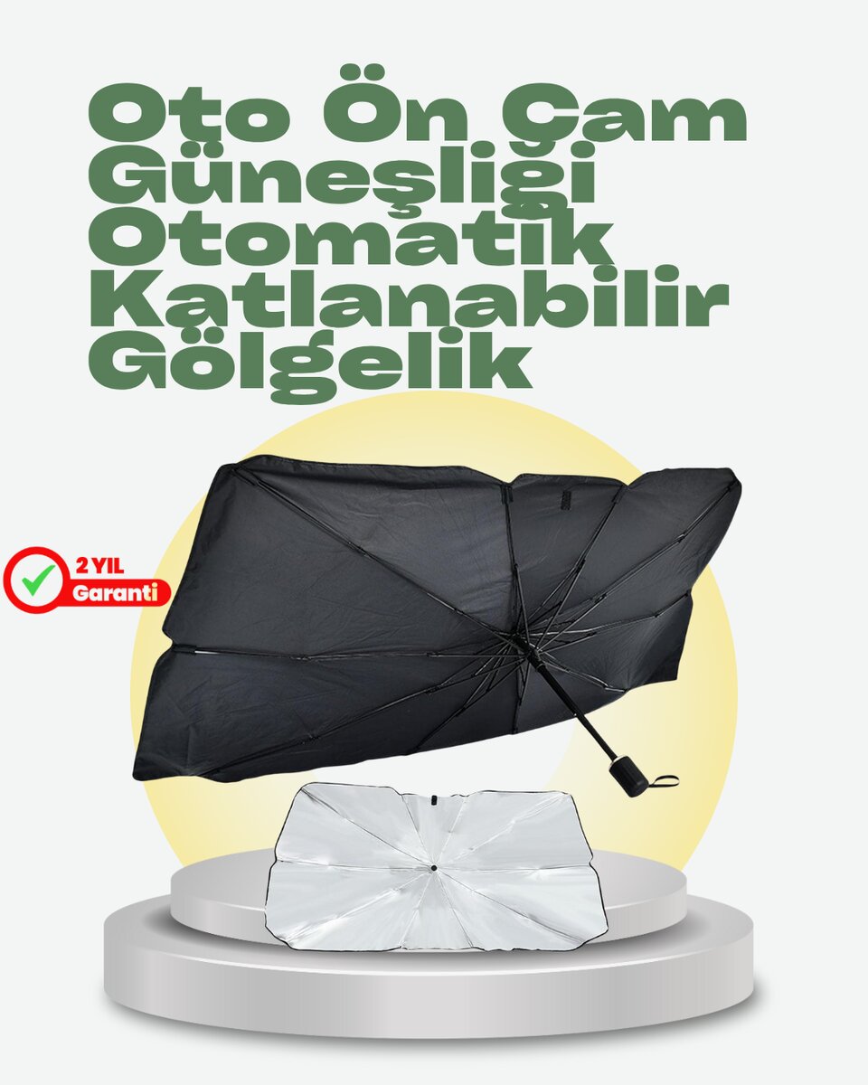 Katlanabilir Oto Güneşlik – Pratik, Dayanıklı, UV Koruyucu Tasarım Katlanabilir Oto Güneşlik – Pratik, Dayanıklı, UV Koruyucu Tasarım