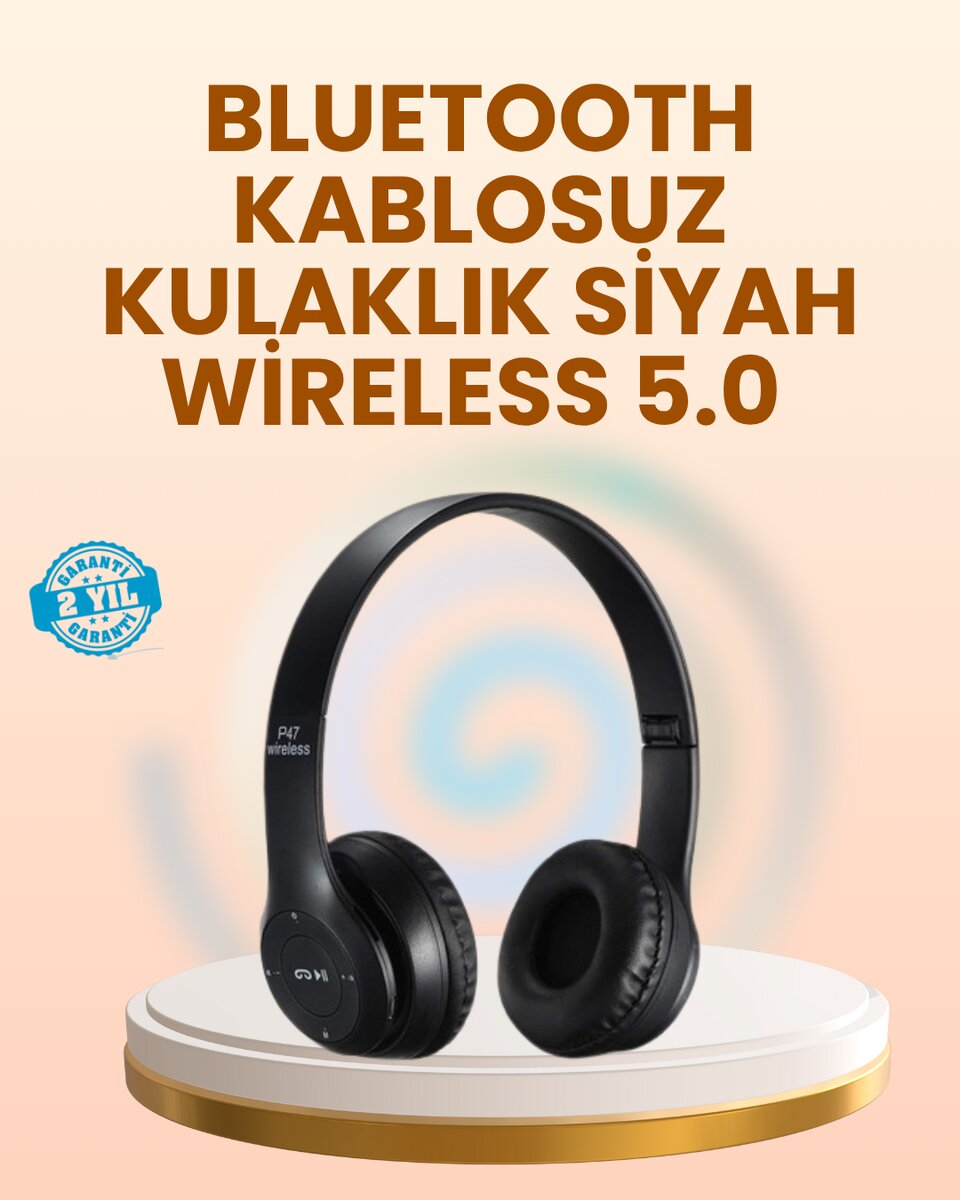 Ayarlanabilir Baş Bandı ve Yumuşak Kulak Yastıklı Bluetooth Kulaklık Ayarlanabilir Baş Bandı ve Yumuşak Kulak Yastıklı Bluetooth Kulaklık