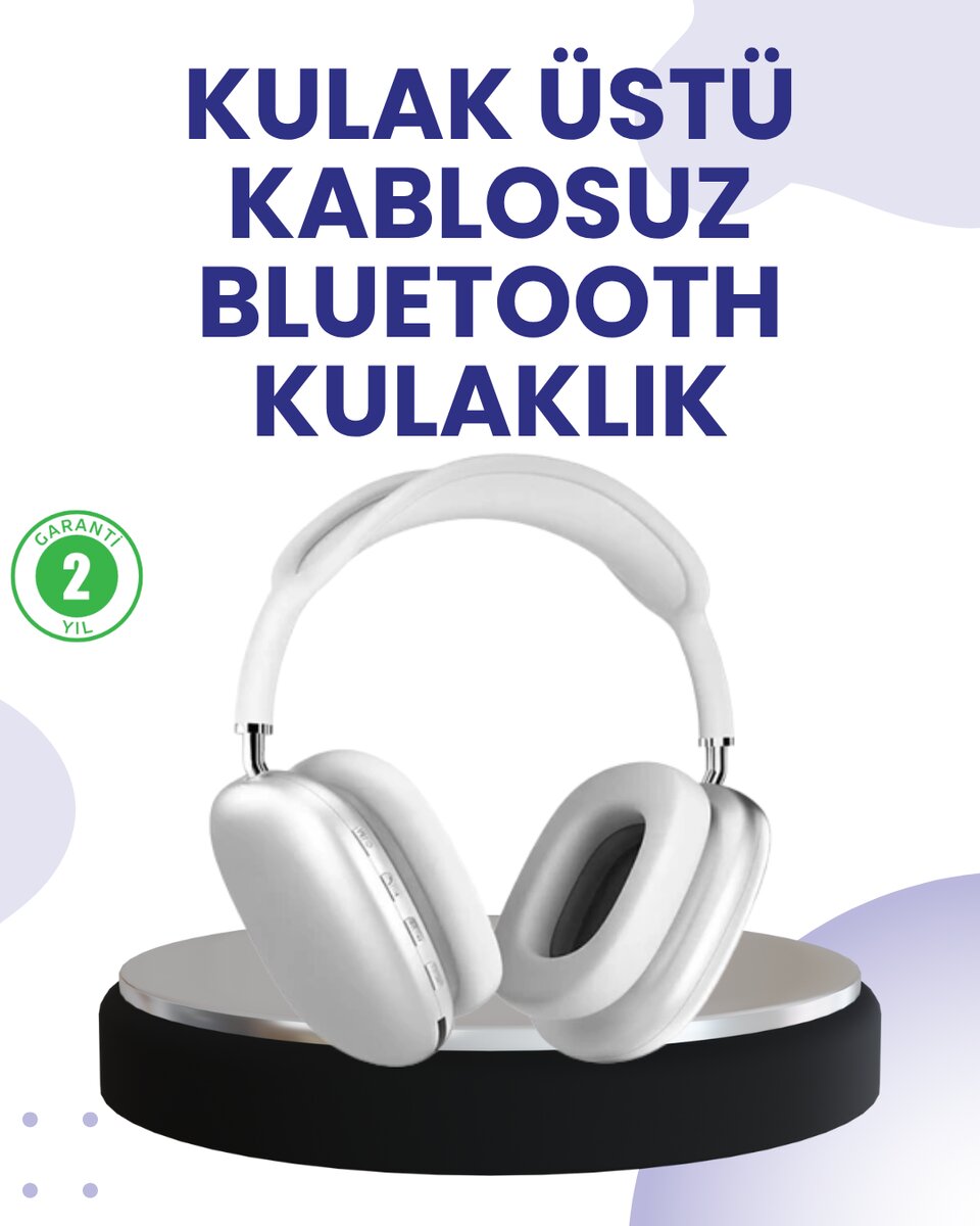 400 mAh Bataryalı Kablosuz Kulaklık | BT 5.0, Müzik & Görüşme 400 mAh Bataryalı Kablosuz Kulaklık | BT 5.0, Müzik & Görüşme
