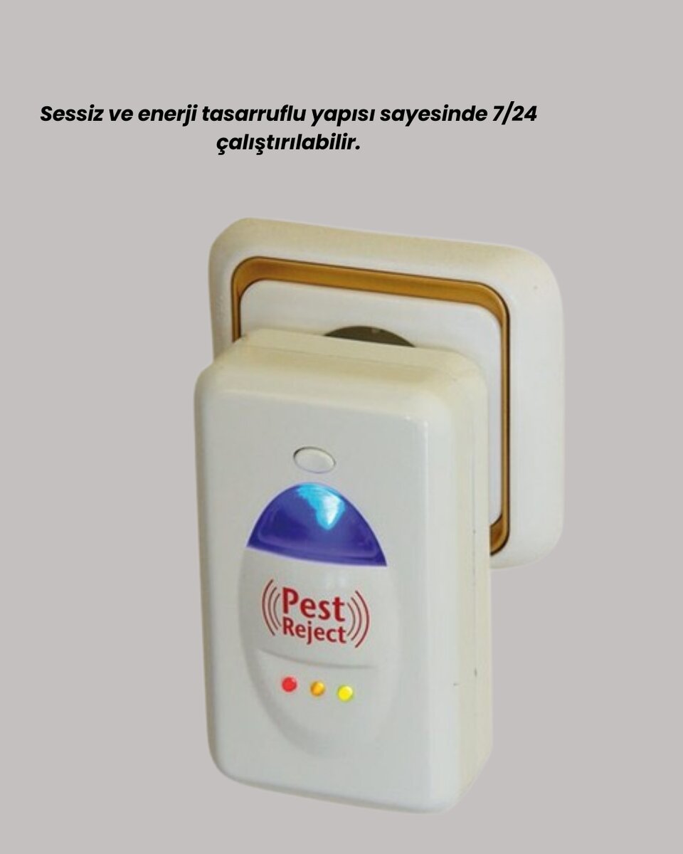 Elektrikli Böcek ve Fare Kovucu Prizden Çalışan Elektrikli Böcek ve Fare Kovucu Prizden Çalışan