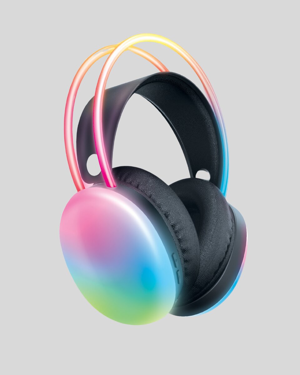 Düşük Gecikmeli Bluetooth 5.3 Gaming Kulaklık – RGB Işıklı Düşük Gecikmeli Bluetooth 5.3 Gaming Kulaklık – RGB Işıklı
