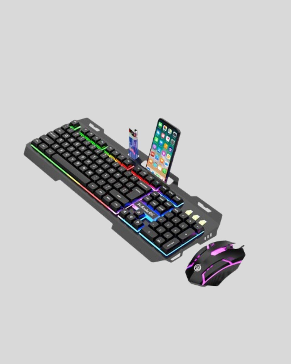 Mekanik Oyuncu Seti – LED Işıklandırma ve Ergonomik Mouse Mekanik Oyuncu Seti – LED Işıklandırma ve Ergonomik Mouse