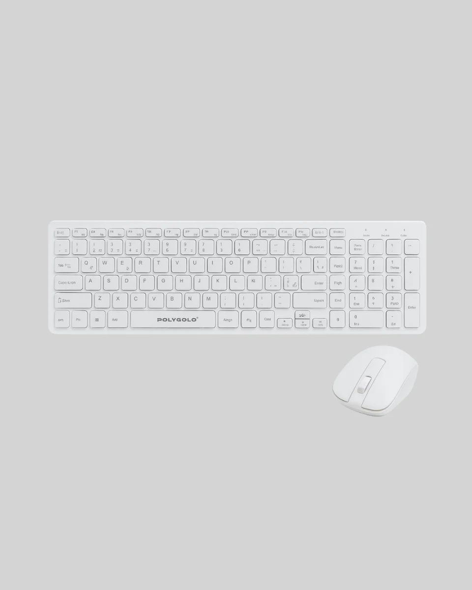 Tam Boy Kablosuz Klavye Mouse Seti - Gelişmiş Bağlantı ve Sessiz Performans Tam Boy Kablosuz Klavye Mouse Seti - Gelişmiş Bağlantı ve Sessiz Performans