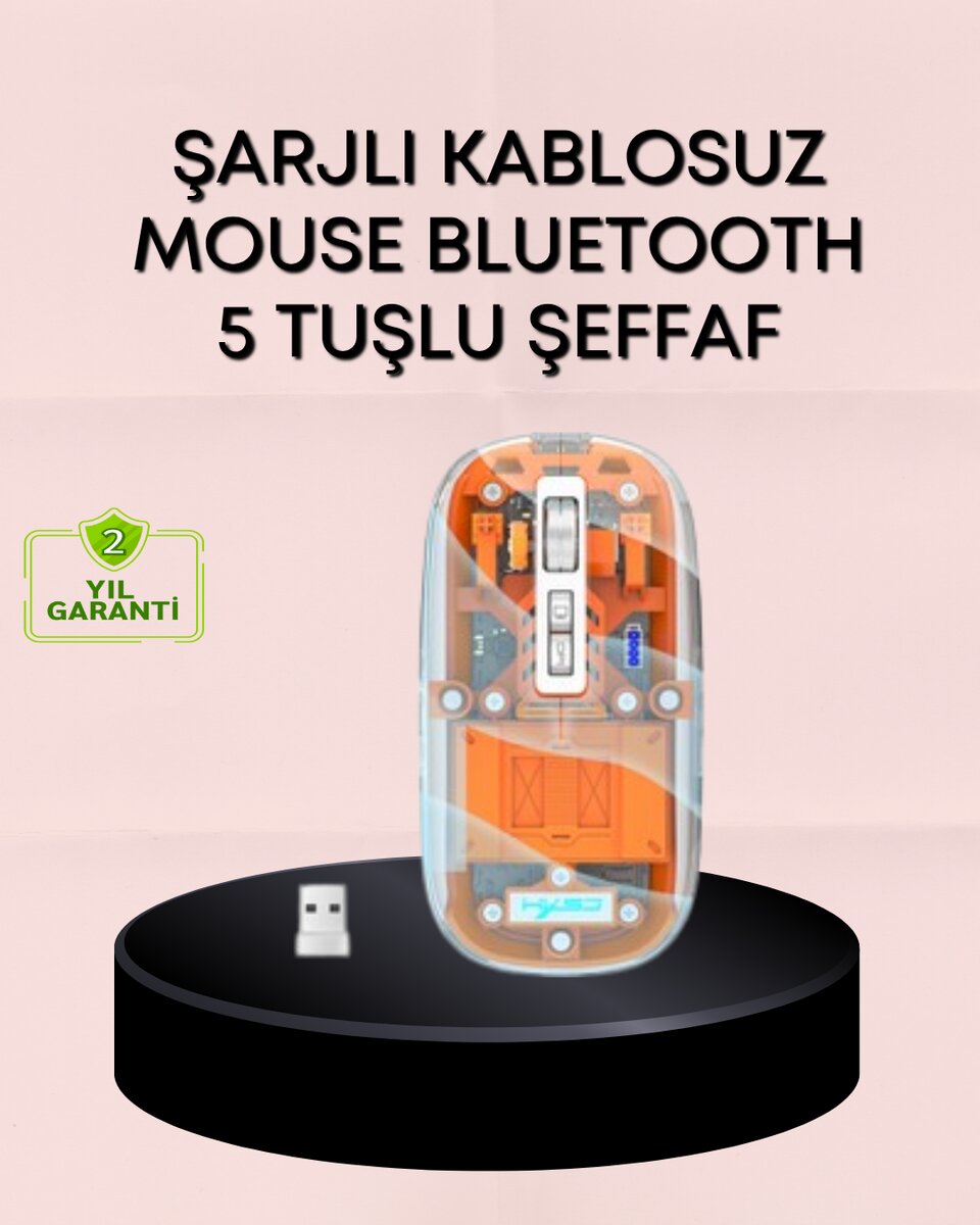 Hafif ve Taşınabilir Fare – 43 Gram, Otomatik Uyku Modlu Hafif ve Taşınabilir Fare – 43 Gram, Otomatik Uyku Modlu