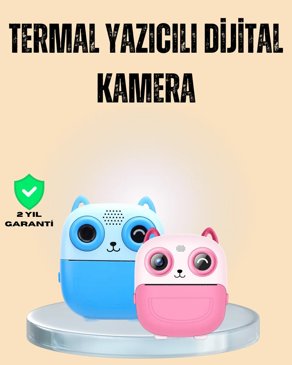 Çocuklar İçin Eğlenceli Dijital Kamera 1300mAh Şarjlı Çocuklar İçin Eğlenceli Dijital Kamera 1300mAh Şarjlı