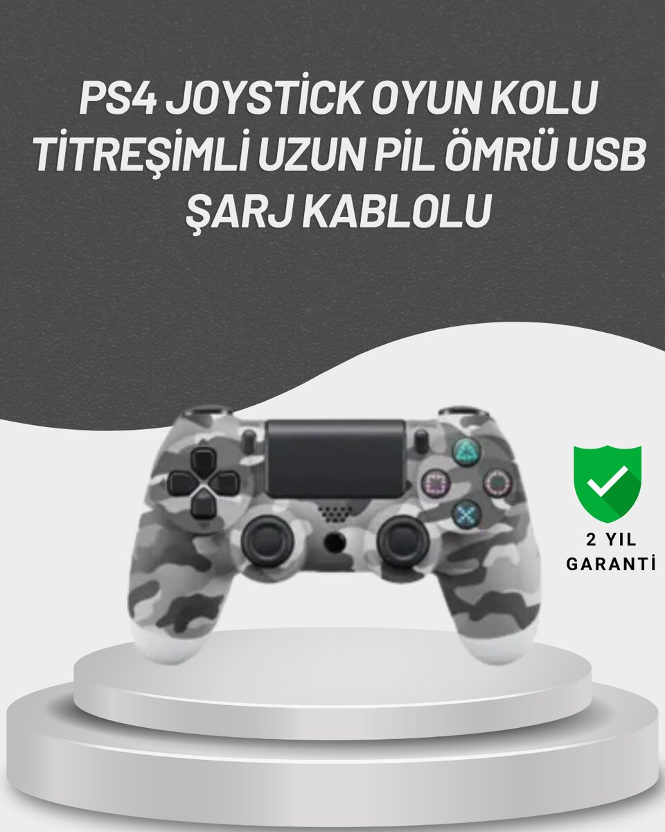 LED Işıklı Oyun Kolu – Durum Göstergeli Şık Tasarım LED Işıklı Oyun Kolu – Durum Göstergeli Şık Tasarım