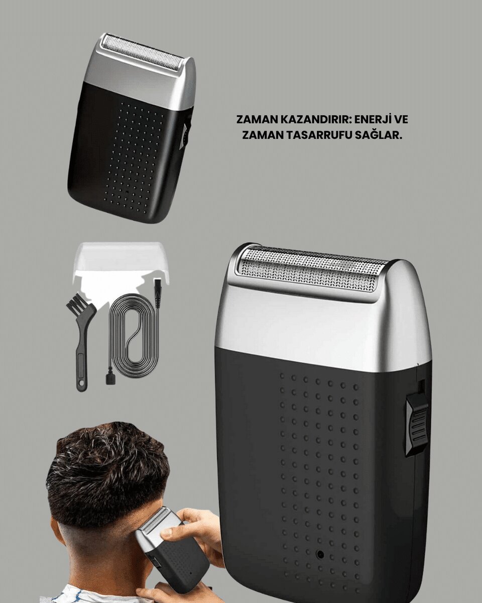 Hızlı Şarjlı, Yüksek Performanslı Sakal & Saç Kesme Cihazı Hızlı Şarjlı, Yüksek Performanslı Sakal & Saç Kesme Cihazı