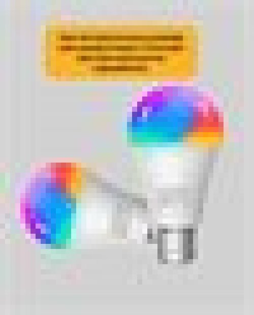 RGBW Teknolojili Akıllı LED Ampul, Zamanlayıcılı RGBW Teknolojili Akıllı LED Ampul, Zamanlayıcılı