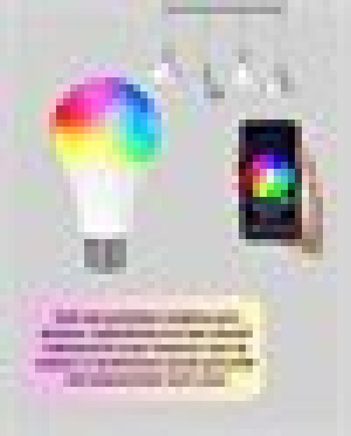 RGBW Teknolojili Akıllı LED Ampul, Zamanlayıcılı RGBW Teknolojili Akıllı LED Ampul, Zamanlayıcılı