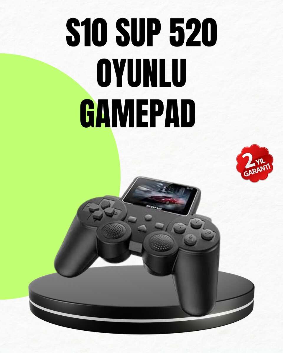Orijinal 2025 S10 Gamepad 520 Oyunlu HDMI TV Bağlantılı A Kalite Atari Orijinal 2025 S10 Gamepad 520 Oyunlu HDMI TV Bağlantılı A Kalite Atari