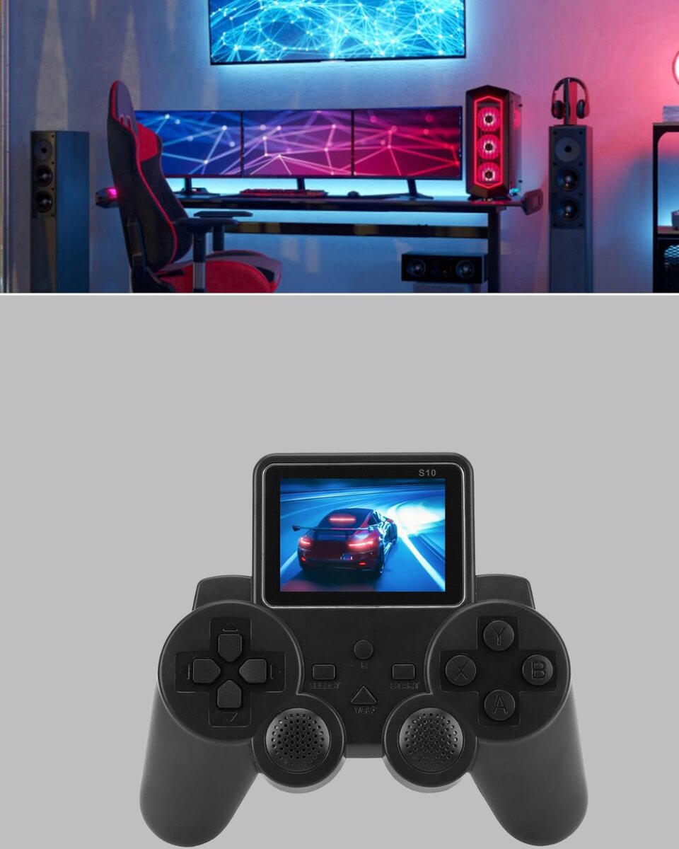 Orijinal 2025 S10 Gamepad 520 Oyunlu HDMI TV Bağlantılı A Kalite Atari Orijinal 2025 S10 Gamepad 520 Oyunlu HDMI TV Bağlantılı A Kalite Atari