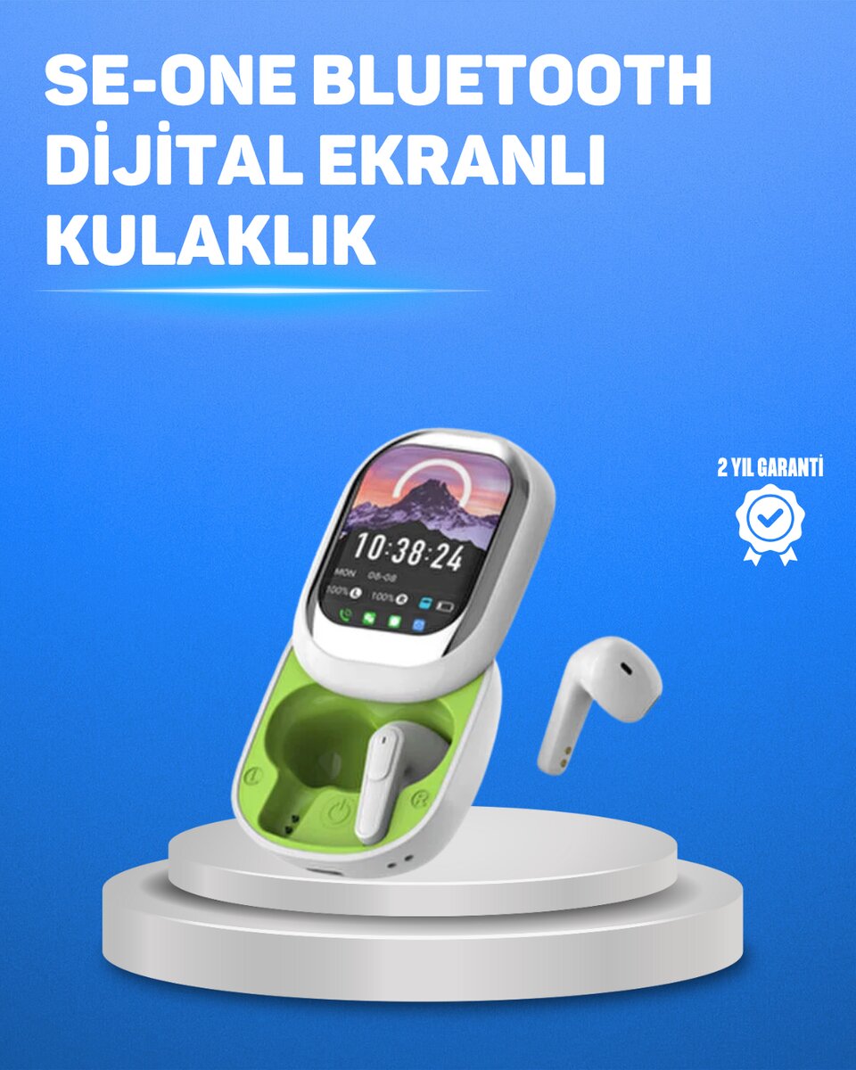 Şık Tasarımlı Siyah Beyaz Kablosuz Kulaklık Çoklu Dil Destekli Şık Tasarımlı Siyah Beyaz Kablosuz Kulaklık Çoklu Dil Destekli