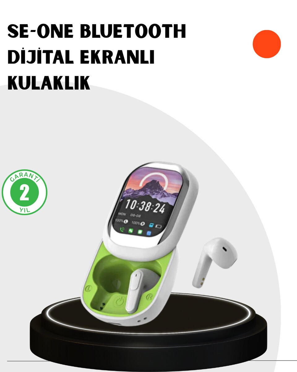 Kayar Kapaklı Şarj Kutusu Ve Dokunmatik Ekranlı Bluetooth Stereo Kulaklık Kayar Kapaklı Şarj Kutusu Ve Dokunmatik Ekranlı Bluetooth Stereo Kulaklık