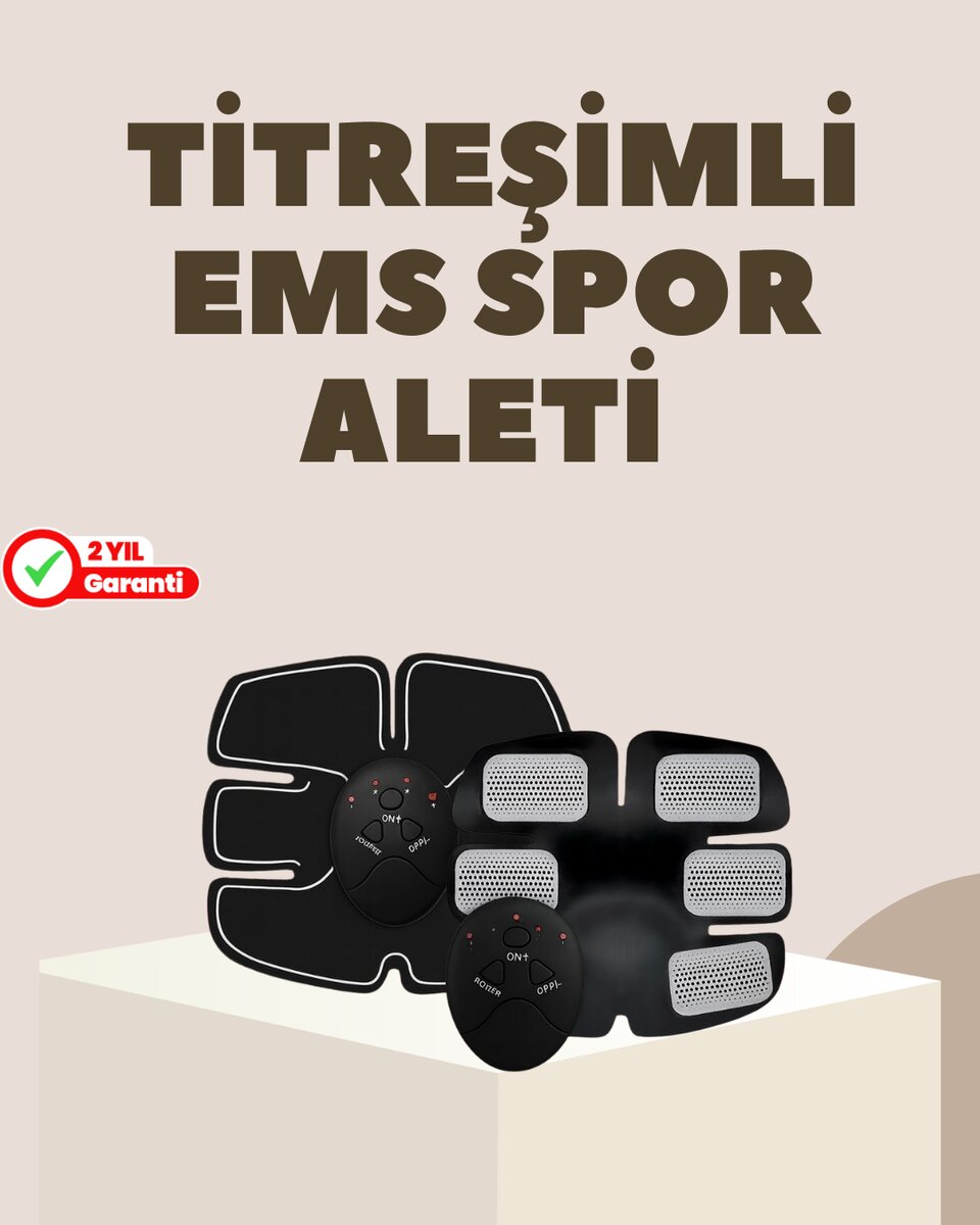 EMS Kas Yapma ve Yağ Yakma Cihazı Titreşimli 2025 Orijinal Spor Aleti EMS Kas Yapma ve Yağ Yakma Cihazı Titreşimli 2025 Orijinal Spor Aleti