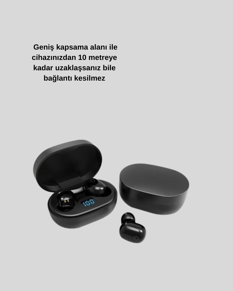 Derin Bass ve Net Tiz Özellikli Bluetooth Kulaklık Derin Bass ve Net Tiz Özellikli Bluetooth Kulaklık