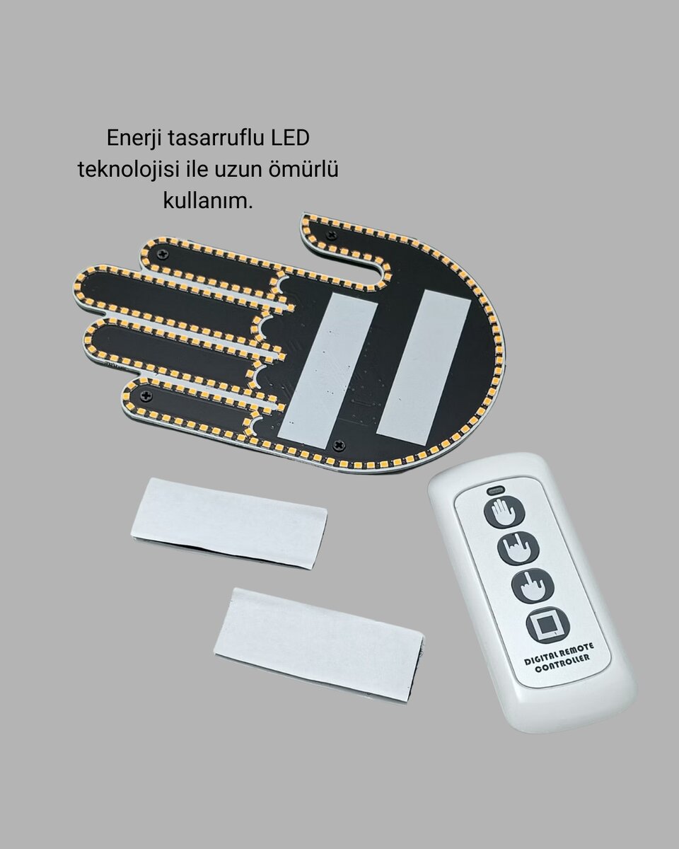 203 LED’li Yüksek Görünürlüklü Jest Işığı 203 LED’li Yüksek Görünürlüklü Jest Işığı