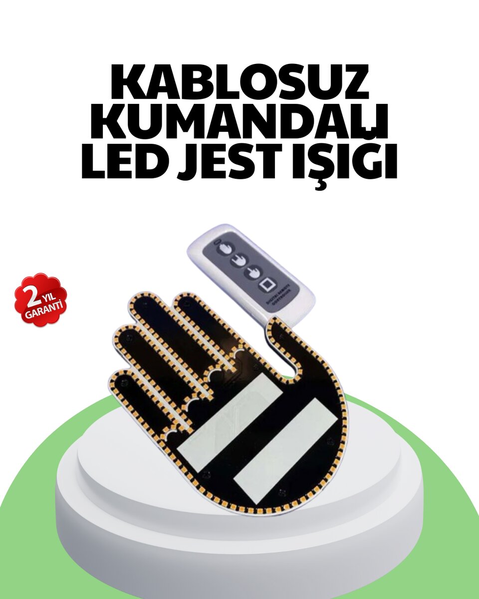 203 LED’li Yüksek Görünürlüklü Jest Işığı 203 LED’li Yüksek Görünürlüklü Jest Işığı