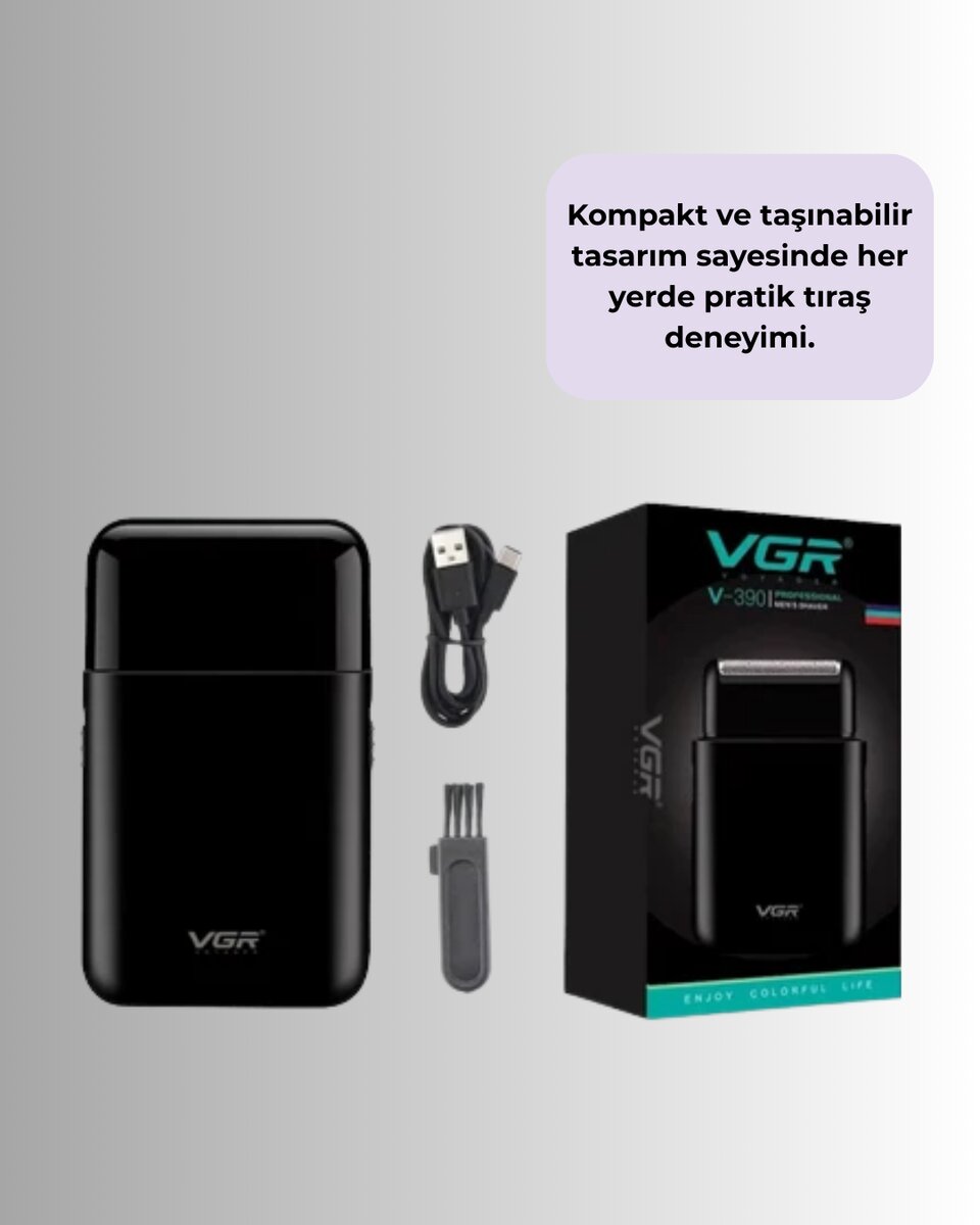 USB Şarjlı Erkek Tıraş Makinesi | Cilt Dostu ve Kompakt Tasarım USB Şarjlı Erkek Tıraş Makinesi | Cilt Dostu ve Kompakt Tasarım