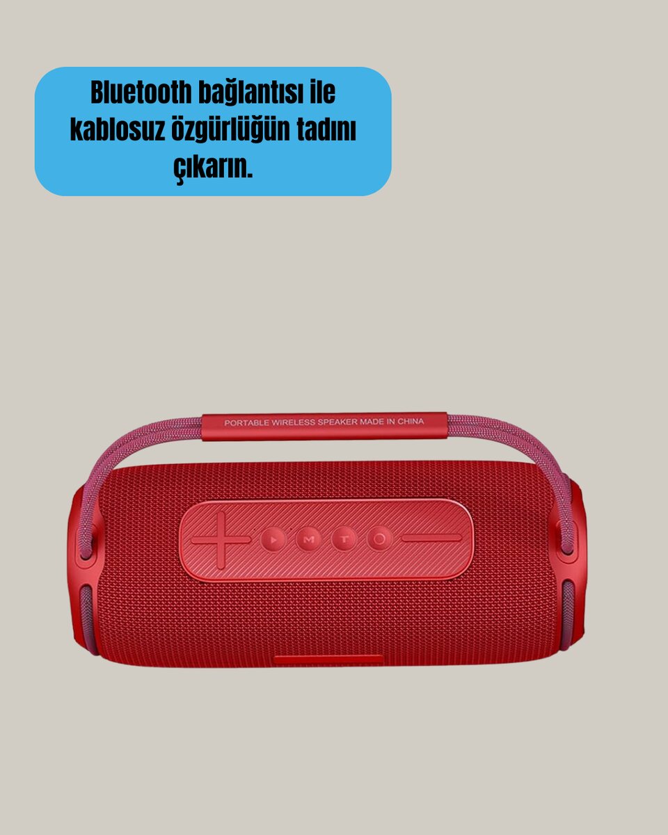 IPX6 Su Geçirmez RGB LED Işıklı Taşınabilir Bluetooth Hoparlör 2400 mAh IPX6 Su Geçirmez RGB LED Işıklı Taşınabilir Bluetooth Hoparlör 2400 mAh