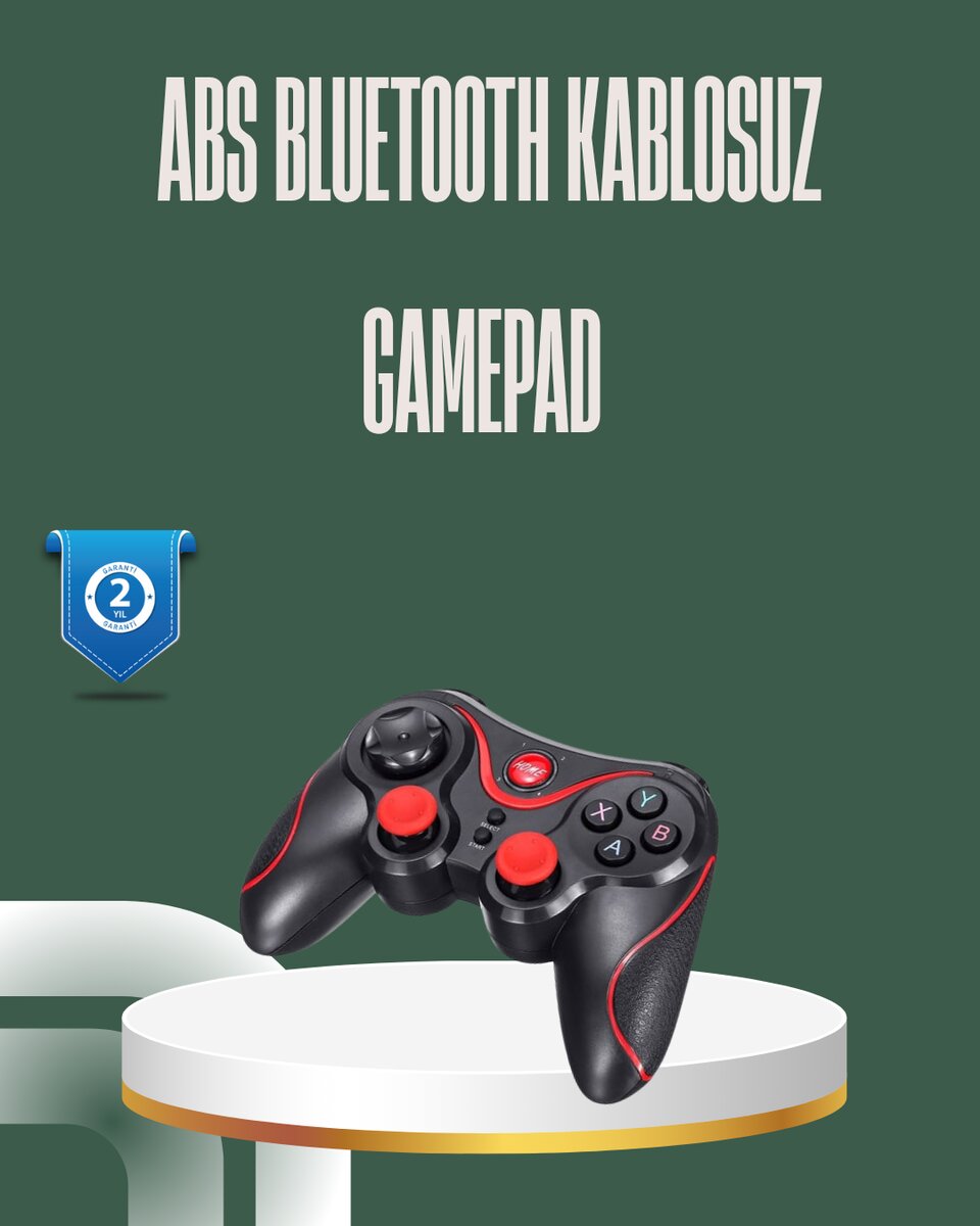 Profesyonel Oyuncu Kablosuz Gamepad Çoklu Cihaz Desteği Profesyonel Oyuncu Kablosuz Gamepad Çoklu Cihaz Desteği