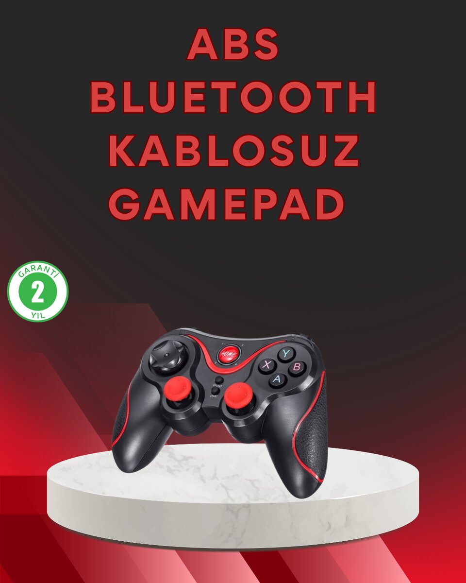 Rahat Kavrama ve Düşük Gecikme Teknolojili Gamepad Rahat Kavrama ve Düşük Gecikme Teknolojili Gamepad