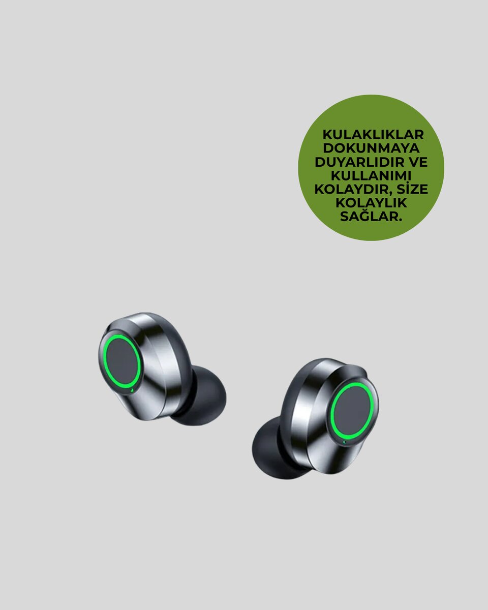 Gürültü Engelleyici Bluetooth Kulaklık – Akıllı Ekranlı, HiFi Ses Kalitesi Gürültü Engelleyici Bluetooth Kulaklık – Akıllı Ekranlı, HiFi Ses Kalitesi