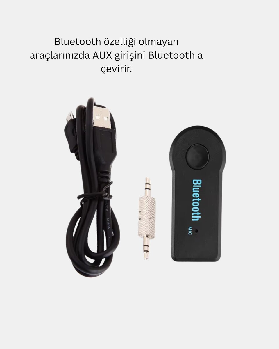 Car Bluetooth AUX Oto MP3 Player Kablosuz Müzik ve Görüşme Cihazı Car Bluetooth AUX Oto MP3 Player Kablosuz Müzik ve Görüşme Cihazı
