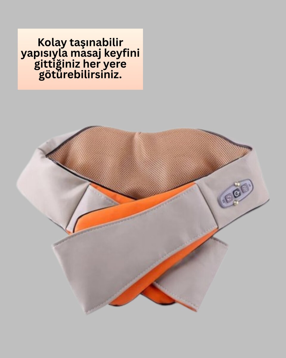 Kas Eklem Ağrılarına Ovmalı Isıtmalı Boyun Omuz Bel Masaj Aleti Kas Eklem Ağrılarına Ovmalı Isıtmalı Boyun Omuz Bel Masaj Aleti